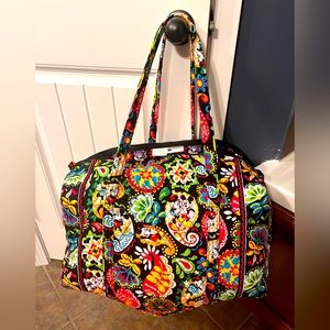 Vera Bradley Disney Parks Midnight Floral duffle bag